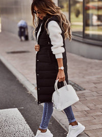 Elowen | Gilet trapuntato elegante al ginocchio