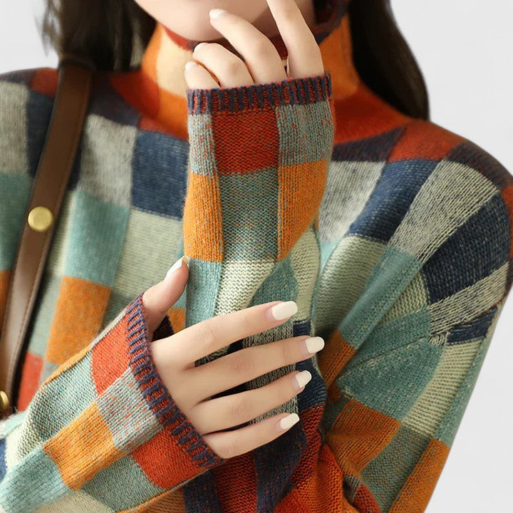 Genevieve | Eleganter Rollkragenpullover