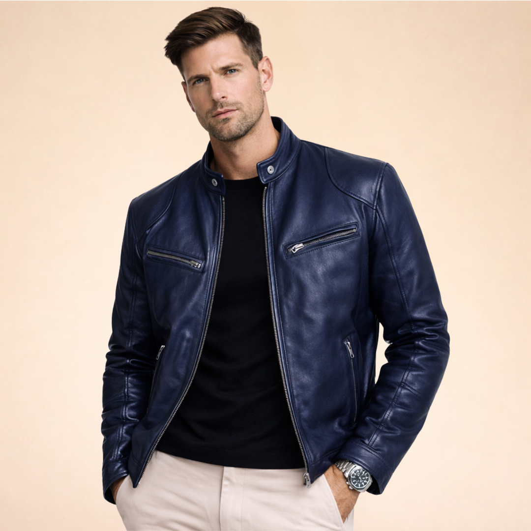 Benjamin | Versatile Men’s Leather Jacket
