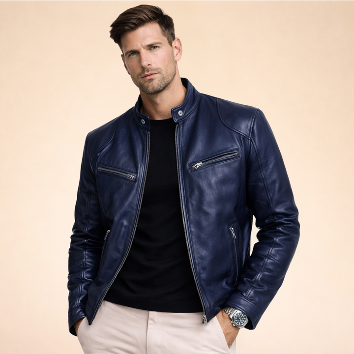 Benjamin | Versatile Men’s Leather Jacket