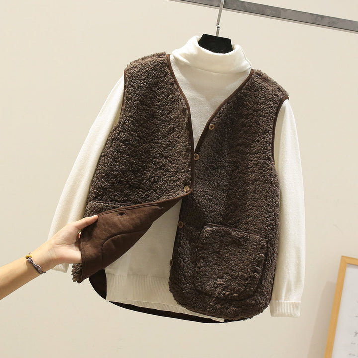 Clarisse | Classic Women’s Lambswool Vest