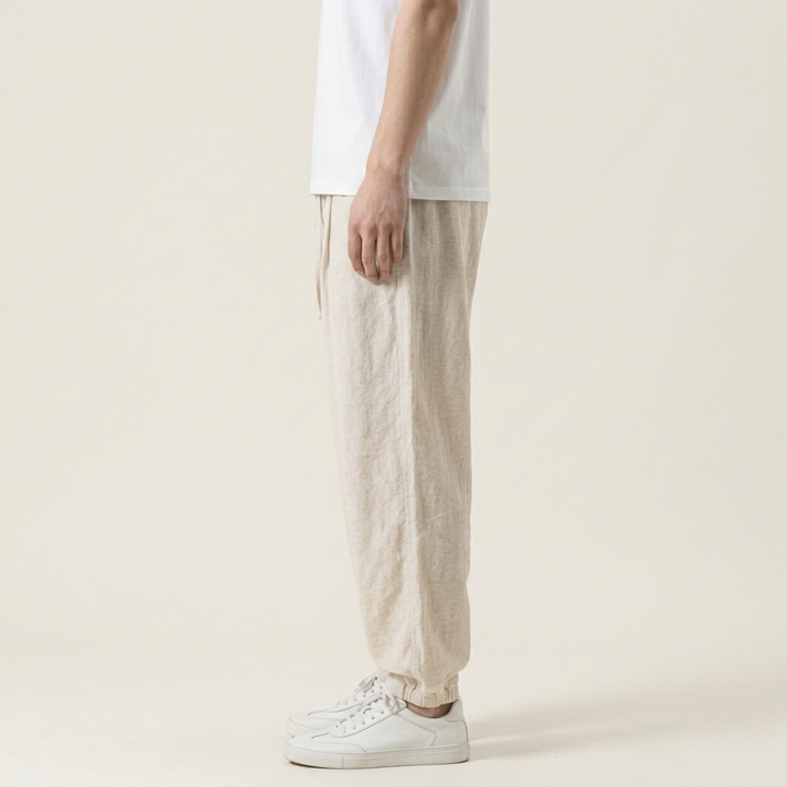 Freddie | Comfort and Style Linen Trousers