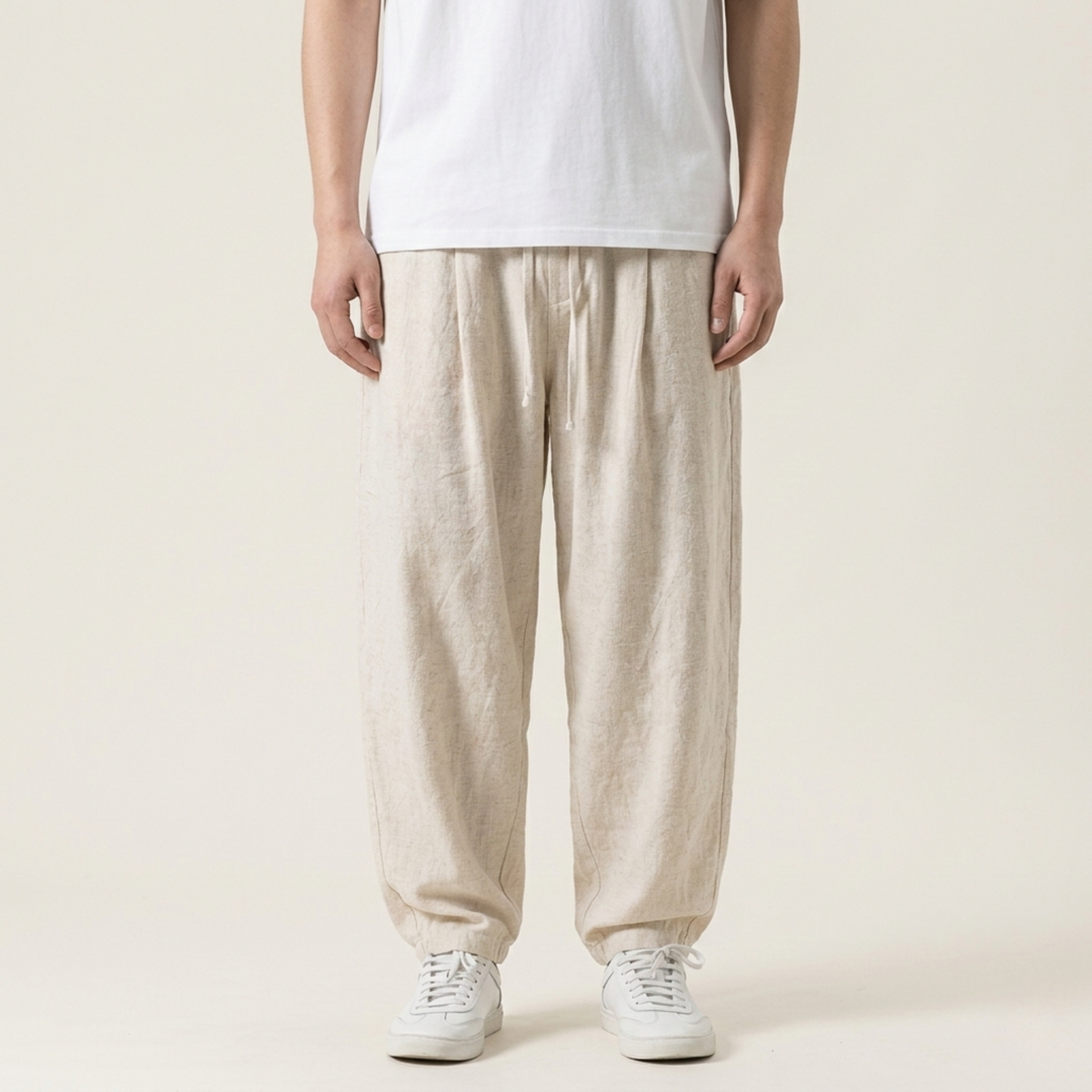 Freddie | Comfort and Style Linen Trousers