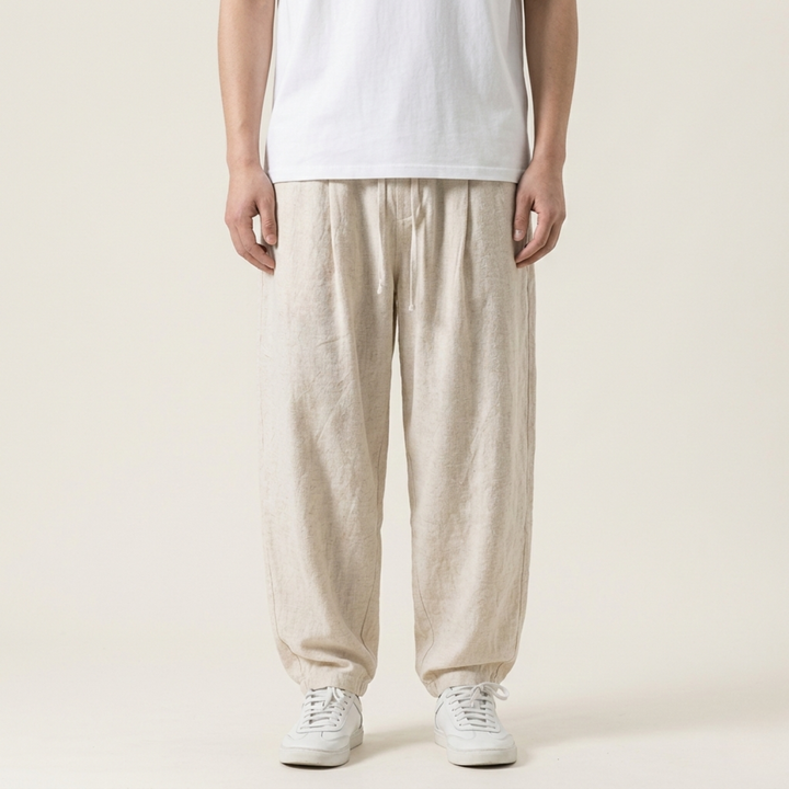 Freddie | Comfort and Style Linen Trousers