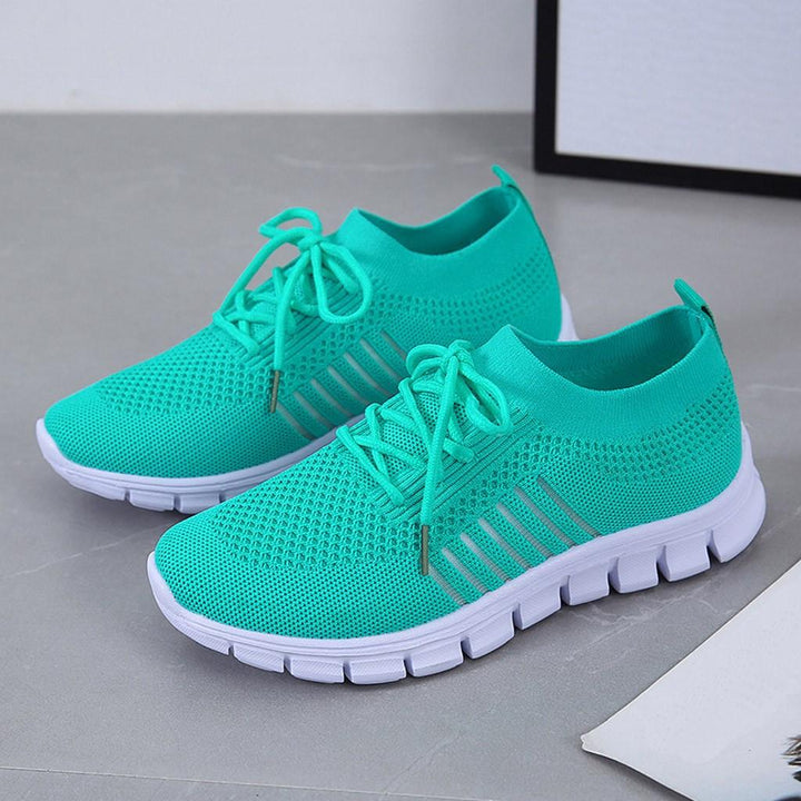 Aurelia | Sportliche orthopädische Freizeitsneaker aus Flyknit für Damen