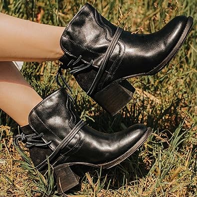 Elizabeth | Stivali da cowboy western con lacci per donna