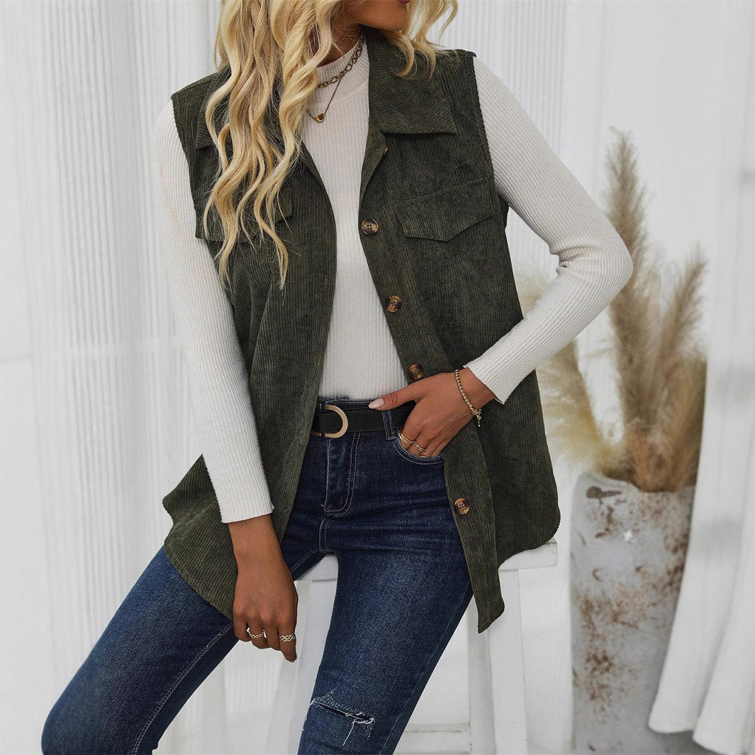 Elowen | Ribbed Layering Shirt