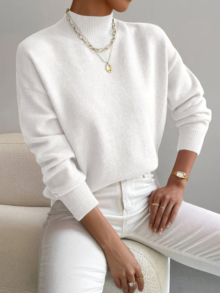 Aurelia | Classic Turtleneck Knit Sweater