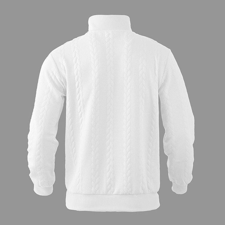 Andras | Knit Sweater – Classic Quarter-Zip Style for Men