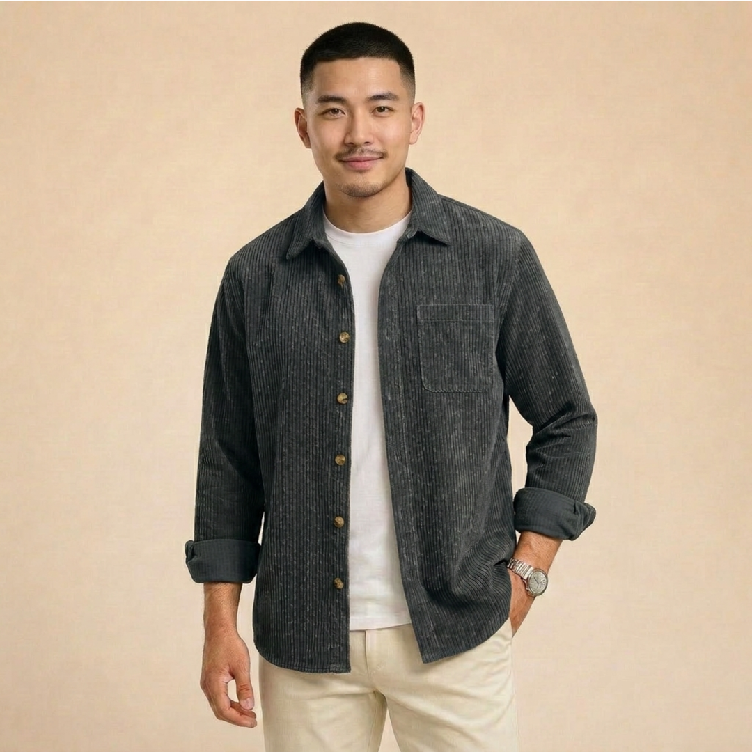 Harrison | Stylish & Casual Corduroy Shirt