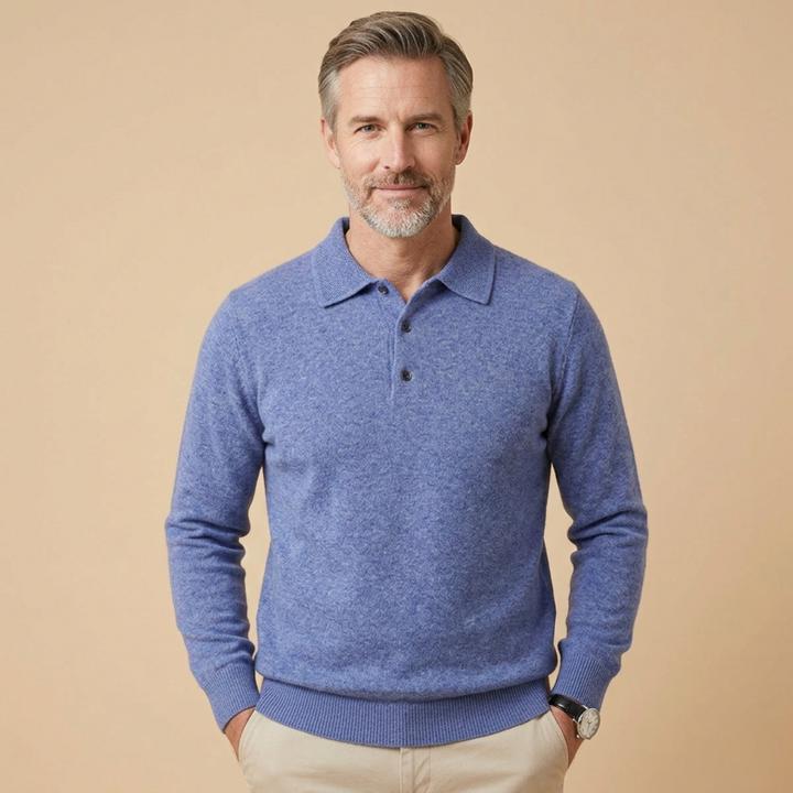 Hayden | Elegant & Stylish Long Sleeve Polo Shirt