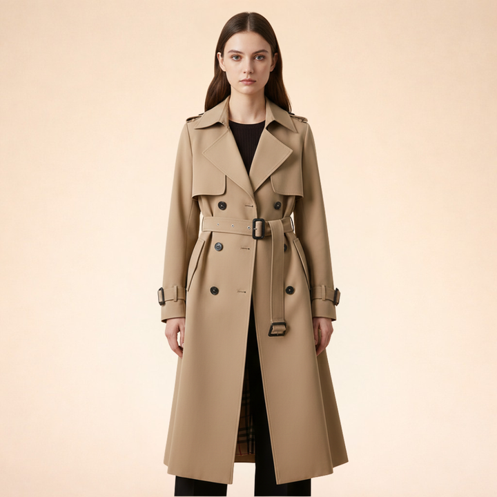 Serena | Classic Trench Coat with Timeless Elegance