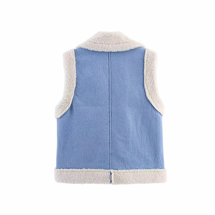 Genevieve | Vintage-Denim-Weste für Damen