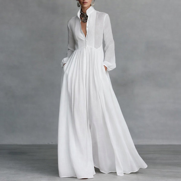Sorelle | Elegantes fließendes A-Linien-Maxikleid