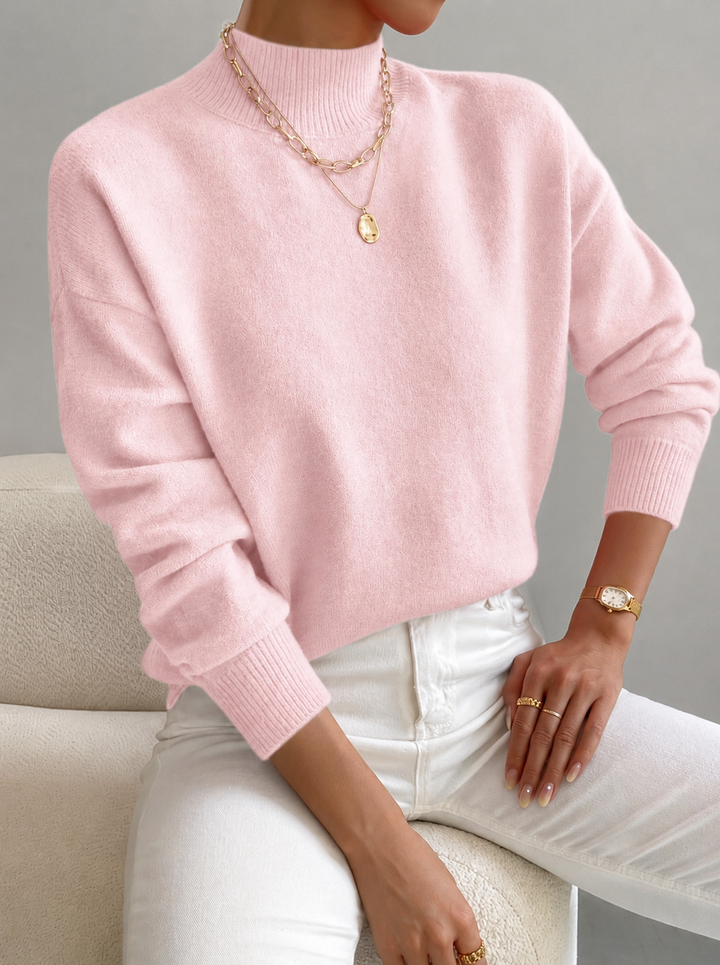 Aurelia | Classic Turtleneck Knit Sweater