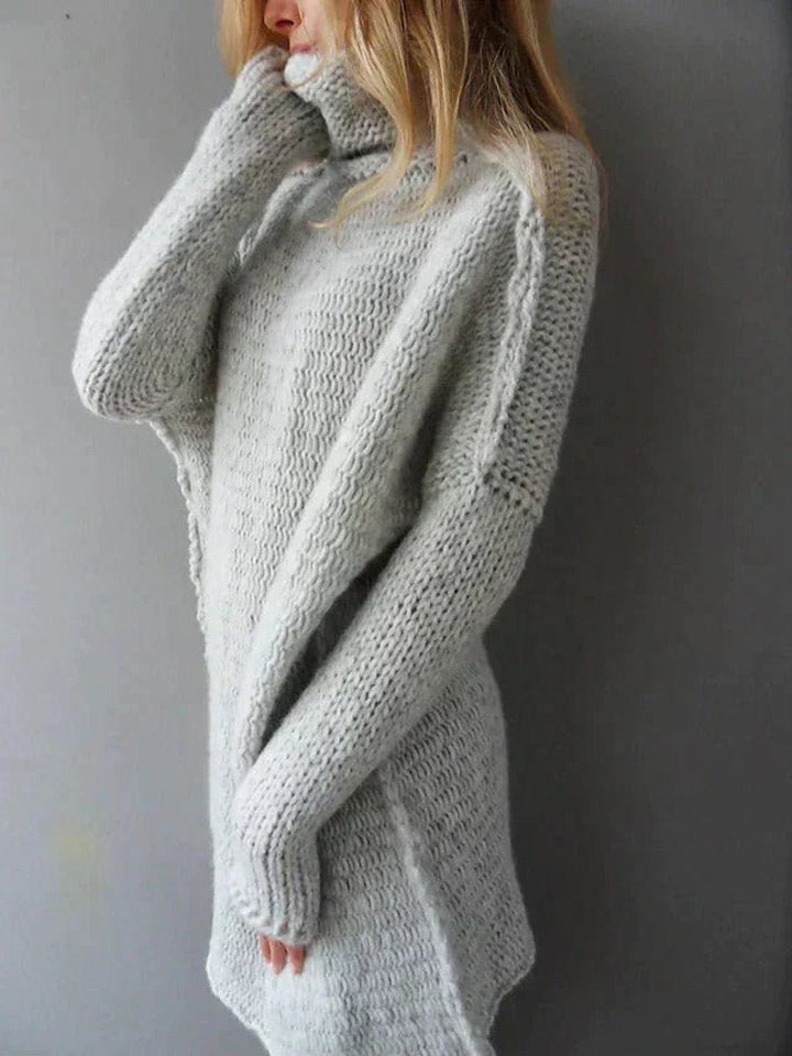 Charlotte | Oversized Turtleneck Sweater – Cozy Knit Style for Women