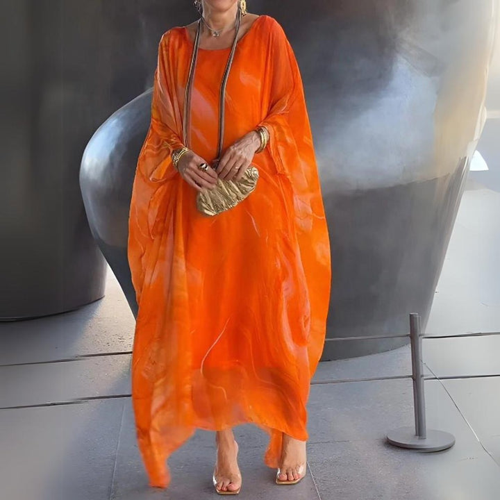 Sorelle | Women's Long Sleeve Flowing Maxi Evening Dress
