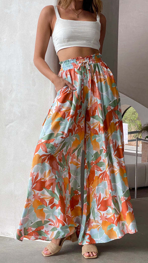 Drunel | Pantaloni palazzo a gamba ampia