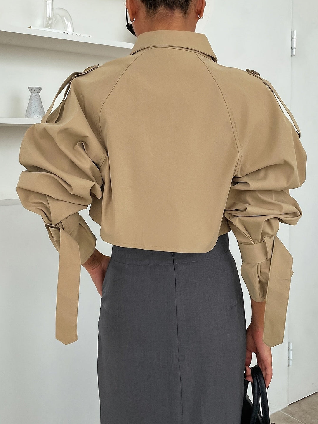 Camille | Trench corto da donna dall’eleganza intramontabile