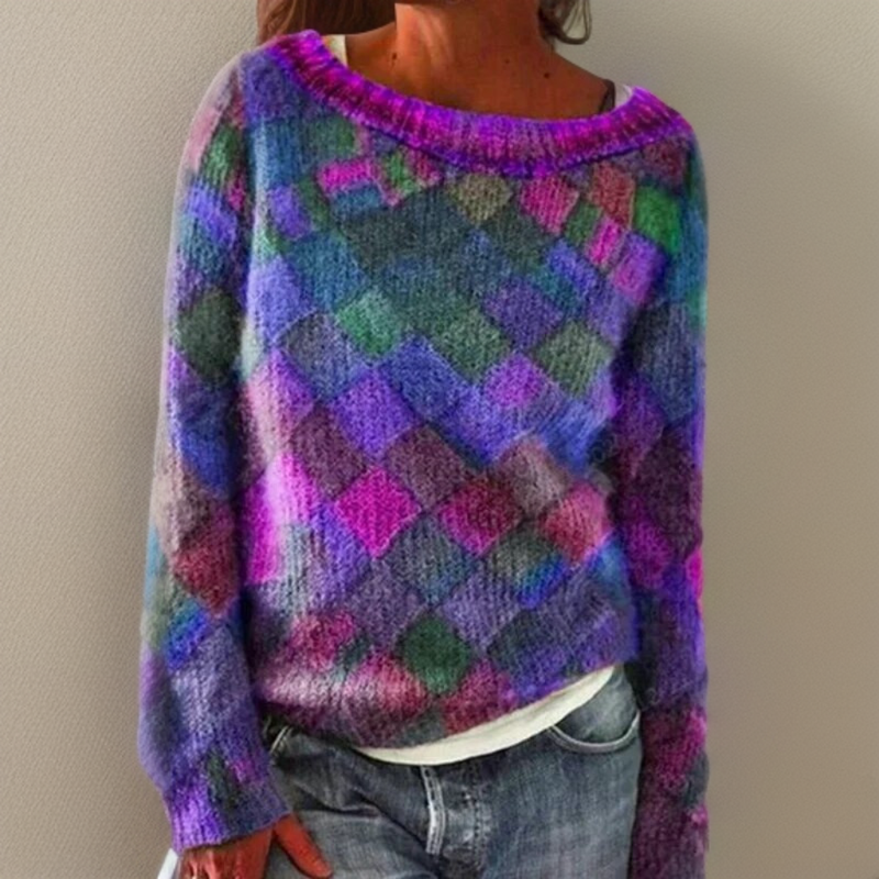 Javeri | Comfortable Sweater with Diamond Pattern