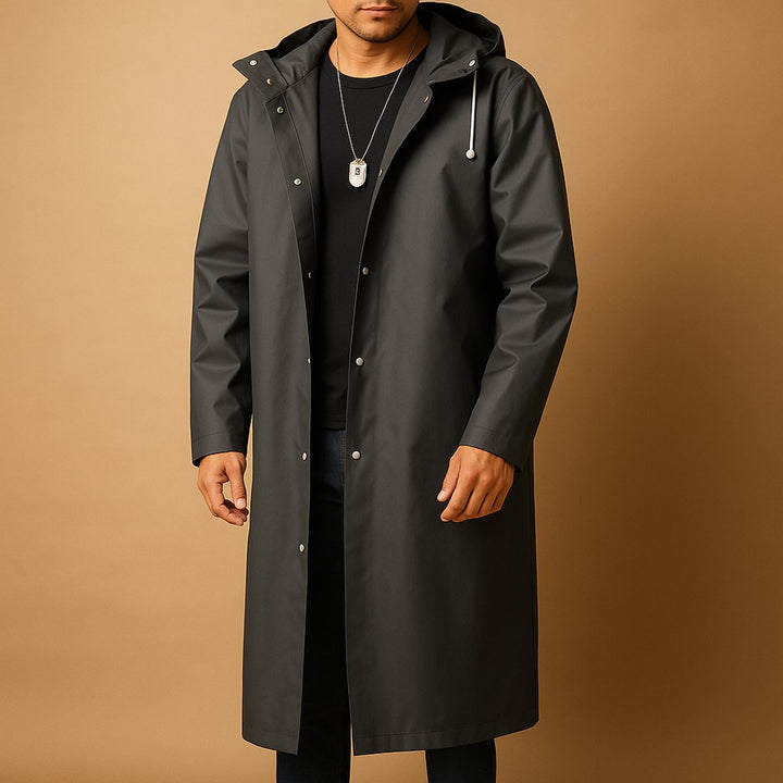 Arthur | Men's Stylish Waterproof Hooded Rain Jacket