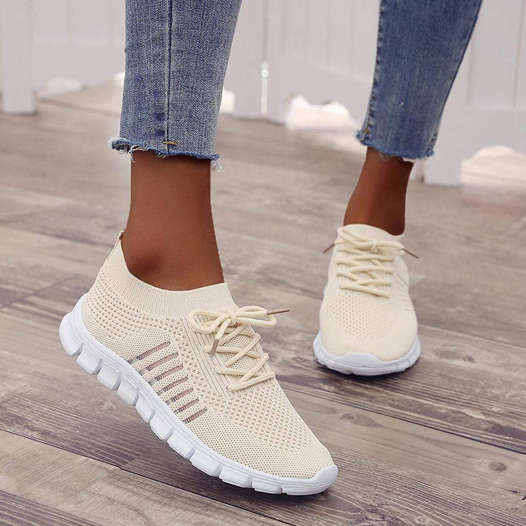 Aurelia | Sportliche orthopädische Freizeitsneaker aus Flyknit für Damen