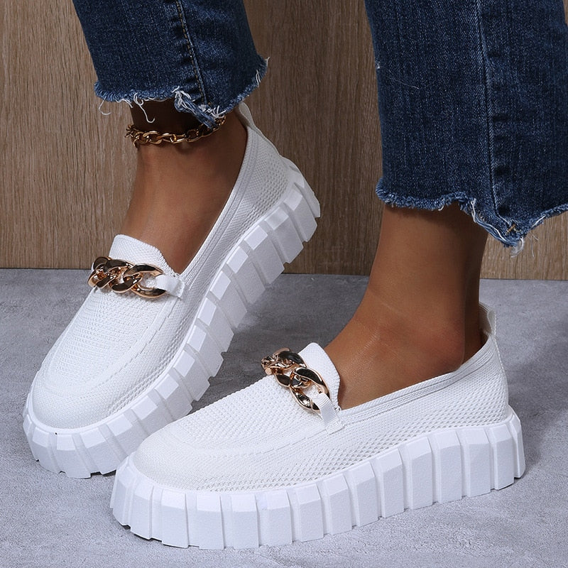 Seravia | Women's Stylish Orthopedic Plateau Shoes