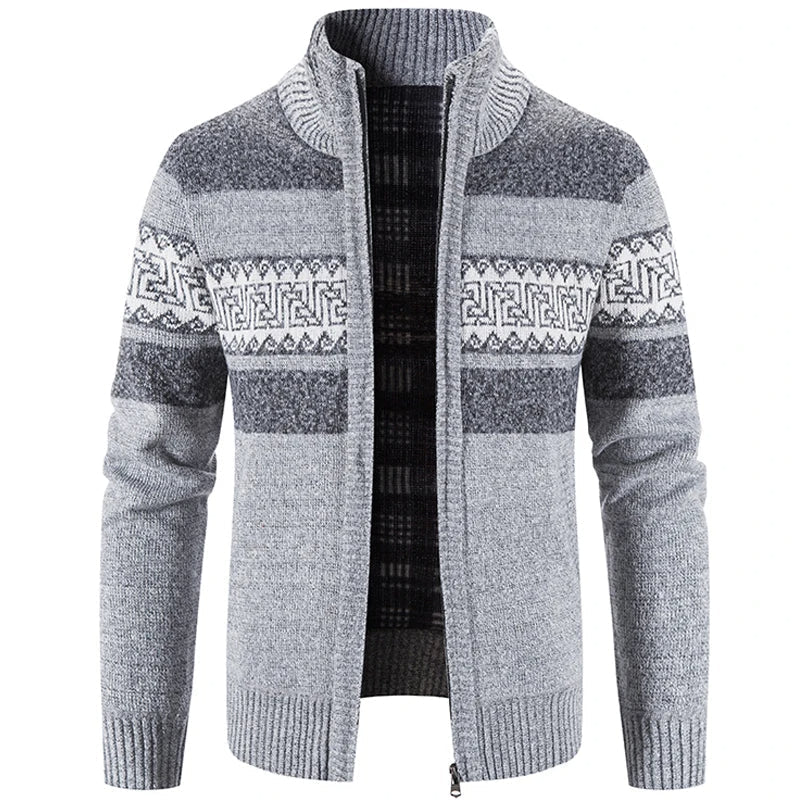 Drunel | Casual Knitted Stand Collar Vest