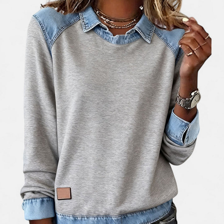Aurelia | Modern Long-Sleeve Knit Sweater