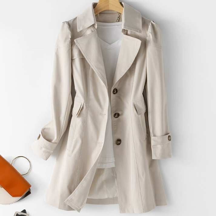 Chloe | Trench elegante, leggero e versatile da donna