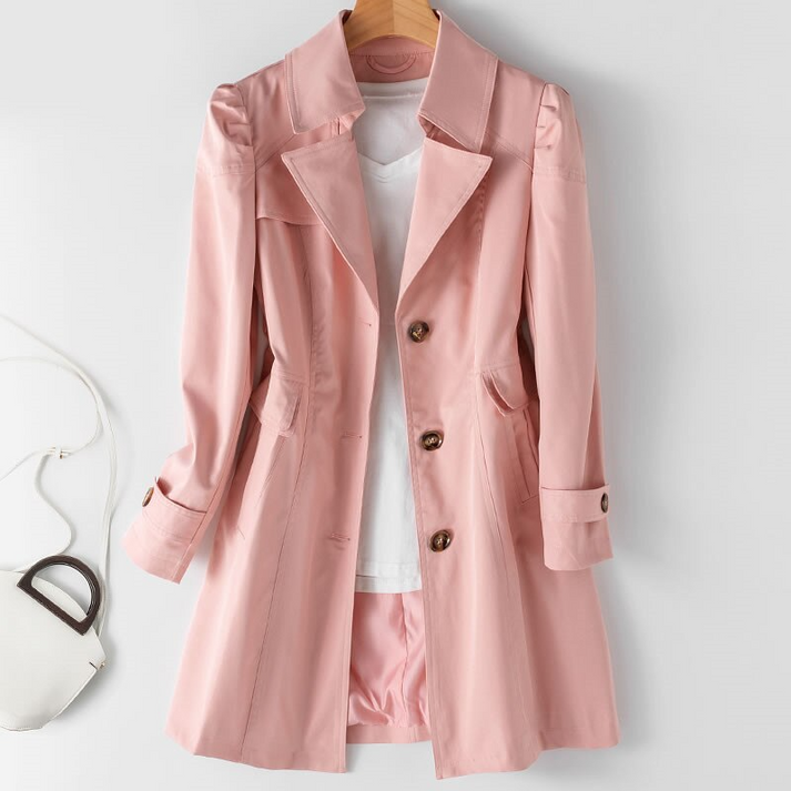 Chloe | Trench elegante, leggero e versatile da donna