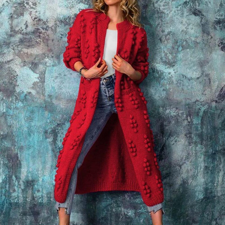 Elara | Moderner langer Damen-Trenchcoat ohne Ärmel