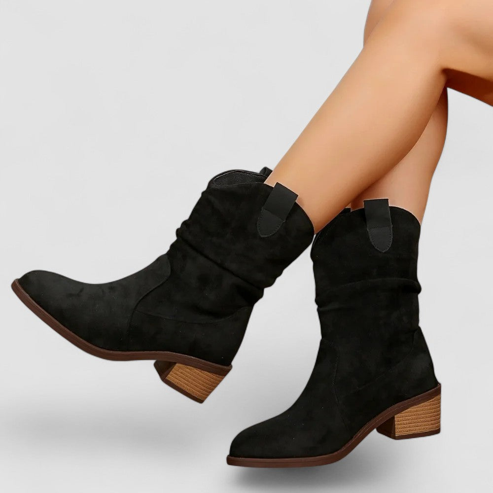 Isabella | Stivali Eleganti e Comodi a Metà Polpaccio