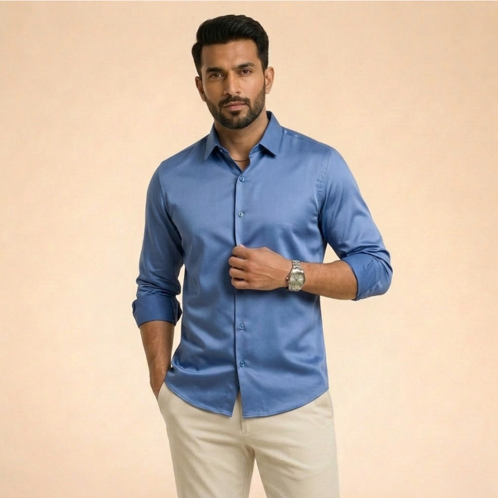 Jonathan | Classic long-sleeved shirt for men