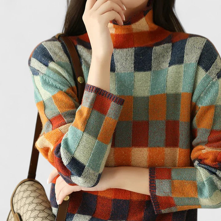 Genevieve | Eleganter Rollkragenpullover