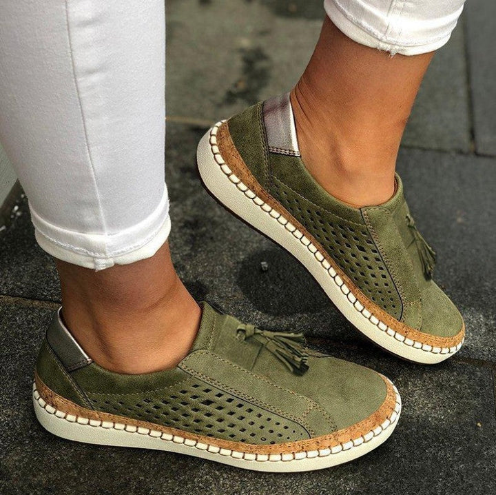 Soleva | Scarpe slip-on ortopediche eleganti, traspiranti e con supporto dell’arco plantare, da donna