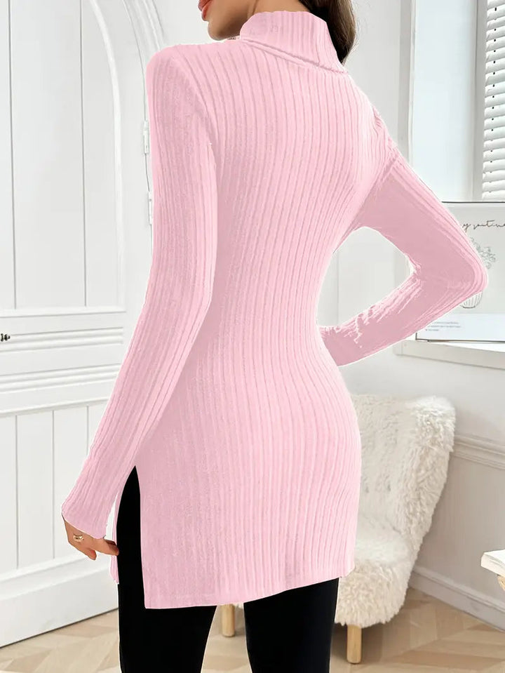 Sarah | Slim Fit Sweater – Elegant Long Sleeve Style for Women