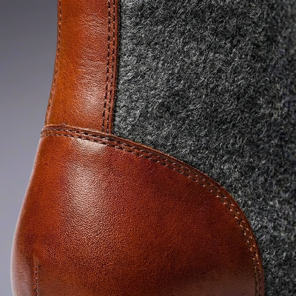 Carter | Stivali in pelle e lana per l'inverno