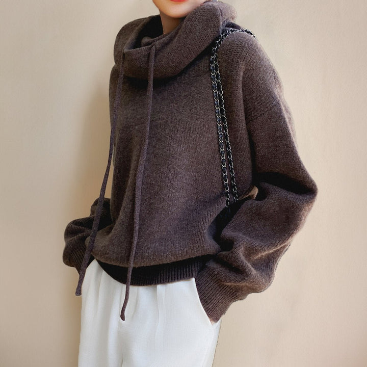 Elara | Oversize Turtleneck Sweater – Cozy Design for Women