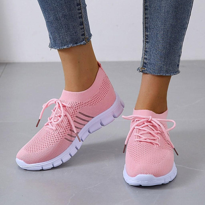 Aurelia | Sportliche orthopädische Freizeitsneaker aus Flyknit für Damen