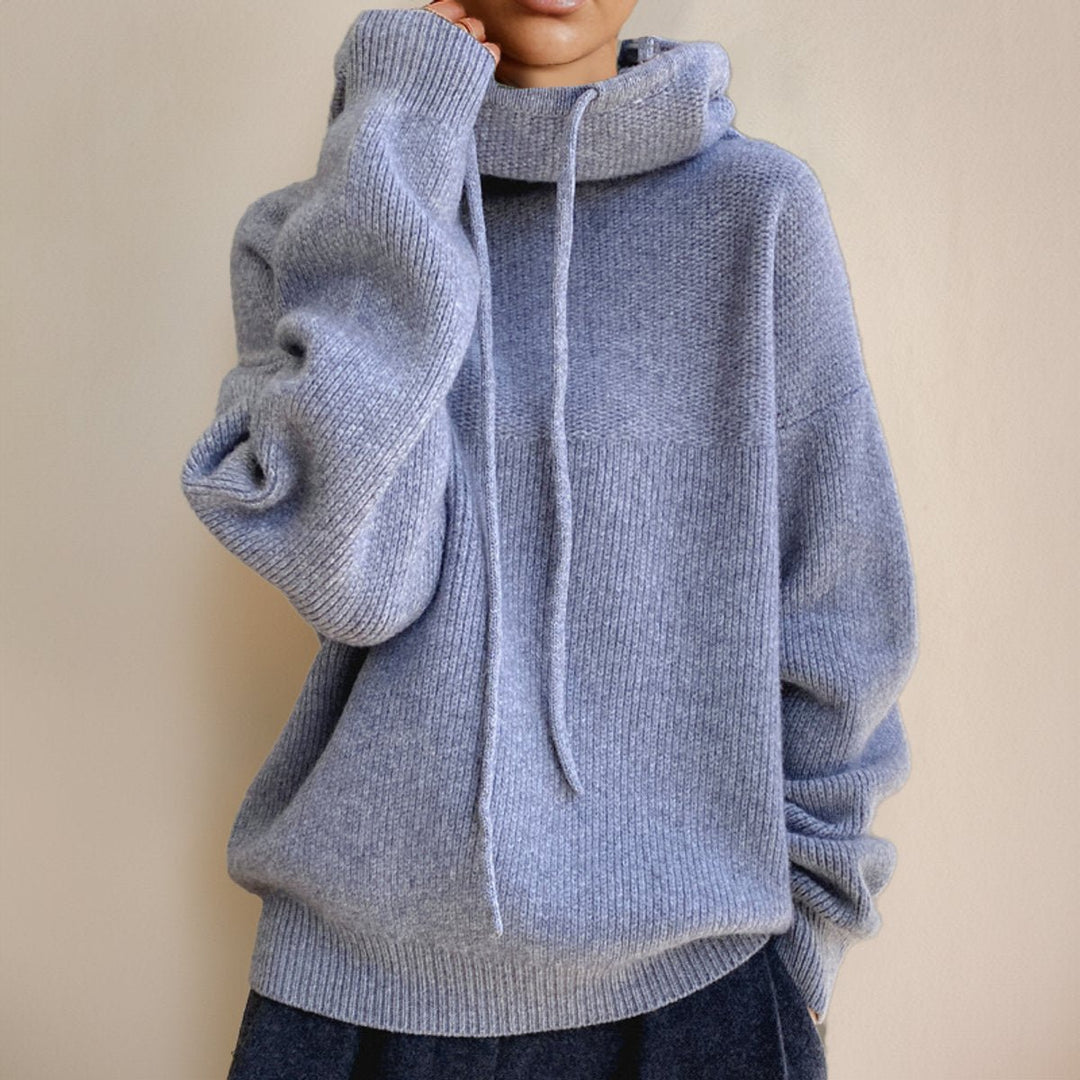 Elara | Oversize Turtleneck Sweater – Cozy Design for Women
