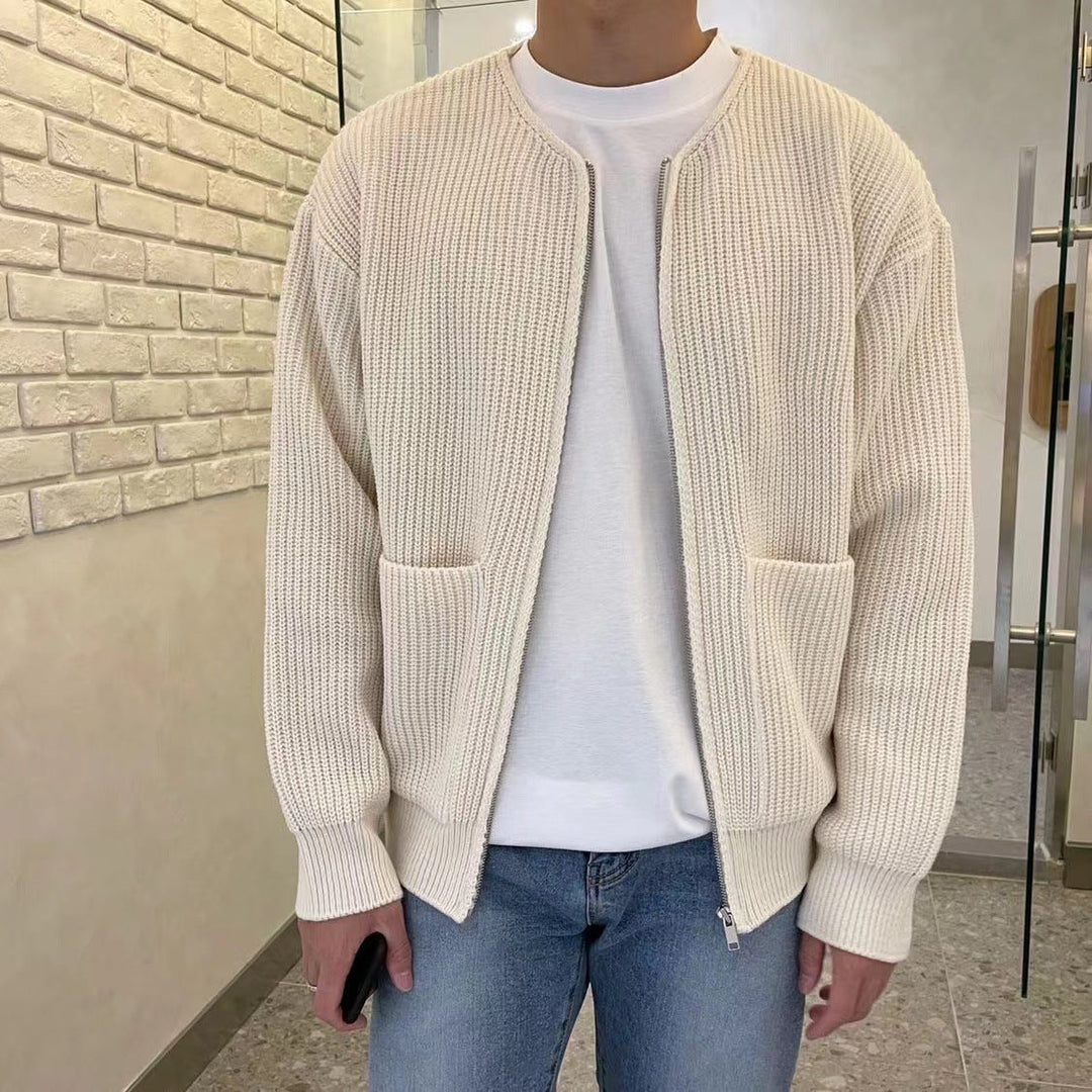 Caspian | Long Sleeve Knit Vest