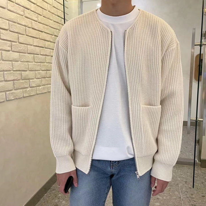 Caspian | Long Sleeve Knit Vest