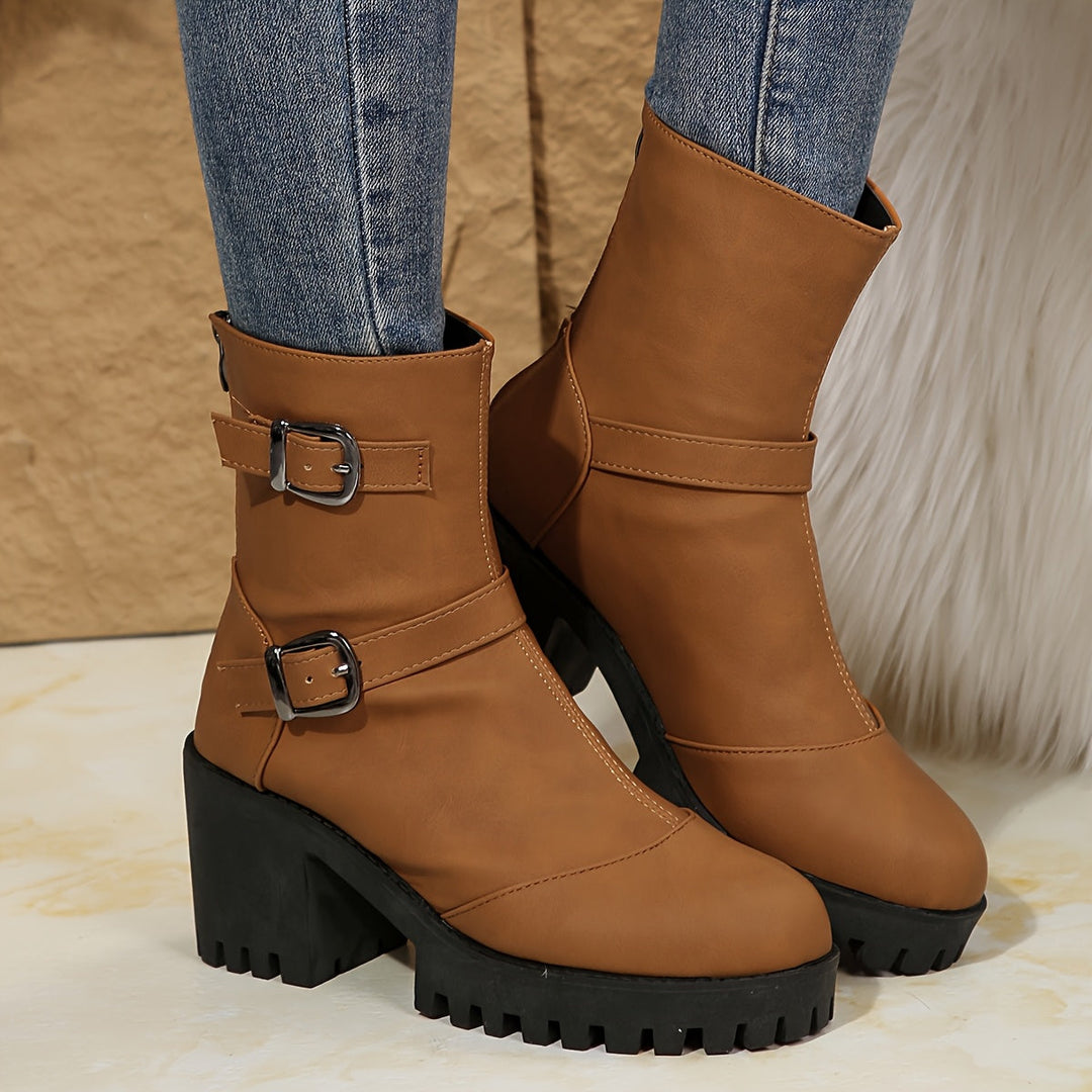 Aurelia | Stivaletto chic da donna con tacco largo