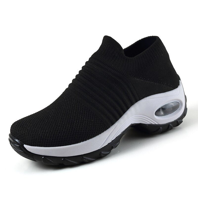 Nora | Sneakers ortopediche senza lacci con plantare in memory foam da donna