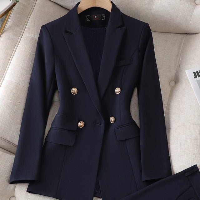 Leonie | Elegantes 2-teiliges Damen-Set aus Blazer und Hose