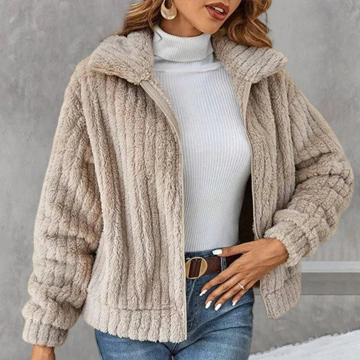 Druvelle | Stilvolle kurze Strickweste