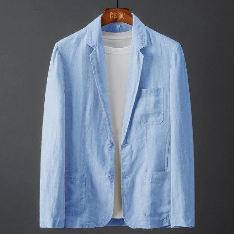 Julian | Blazer in lino dalla vestibilità morbida e dallo stile intramontabile