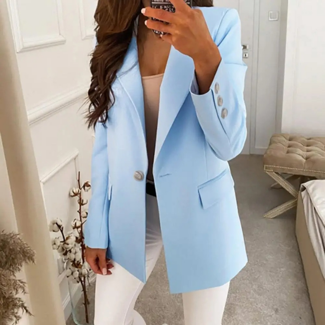 Clara | Eleganter Blazer in Unifarbe