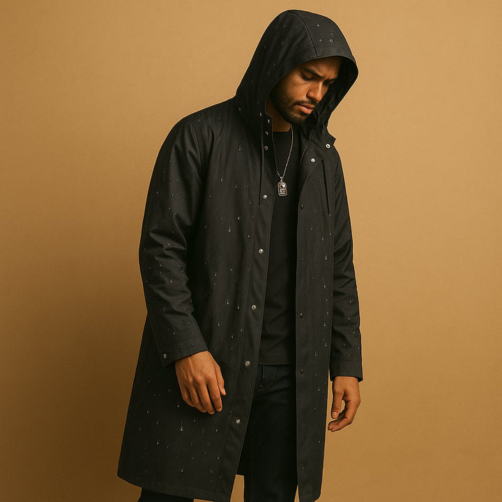 Arthur | Men's Stylish Waterproof Hooded Rain Jacket